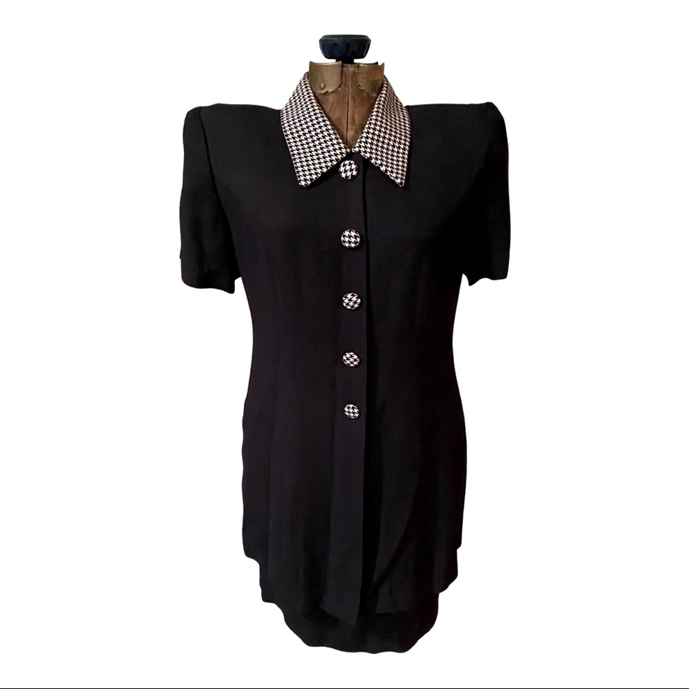 VINTAGE VIRGO II COLLARD DRESS